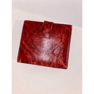 VTG Princess Gardner Genuine Pig Skin Leather Women’s Wallet Red Mint Condition